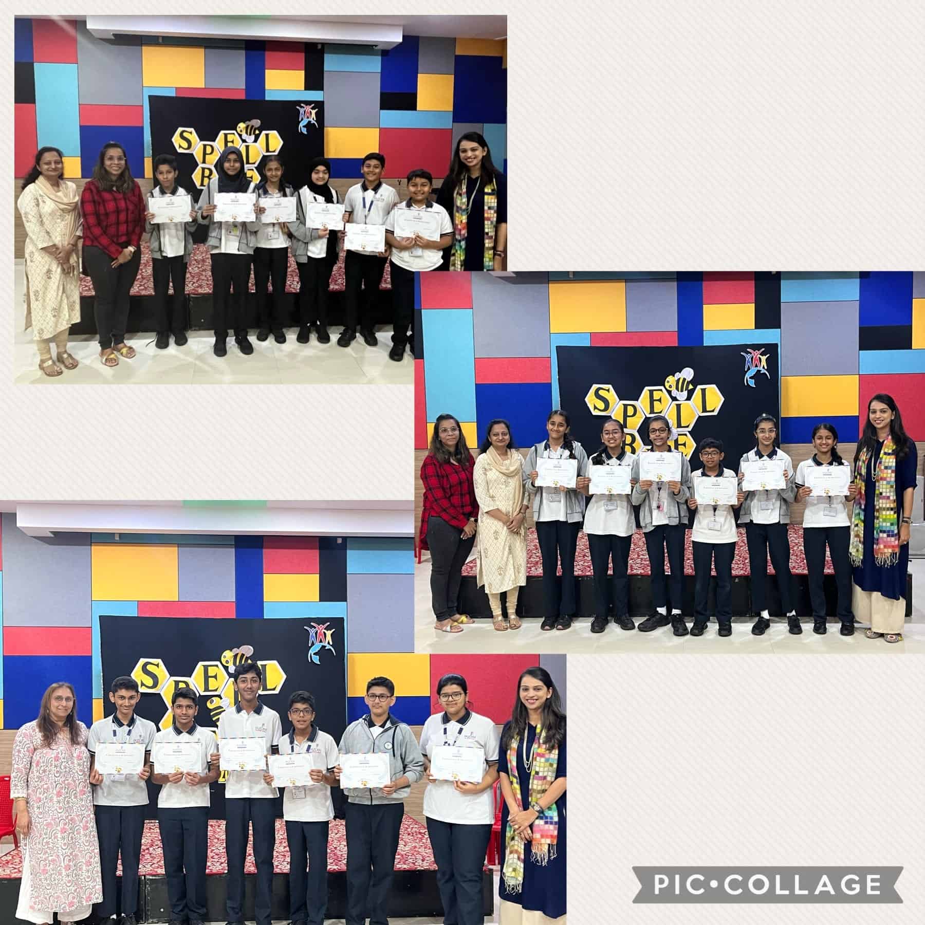 Middle School Spell Bee Competition - Fazlani L'Académie Globale